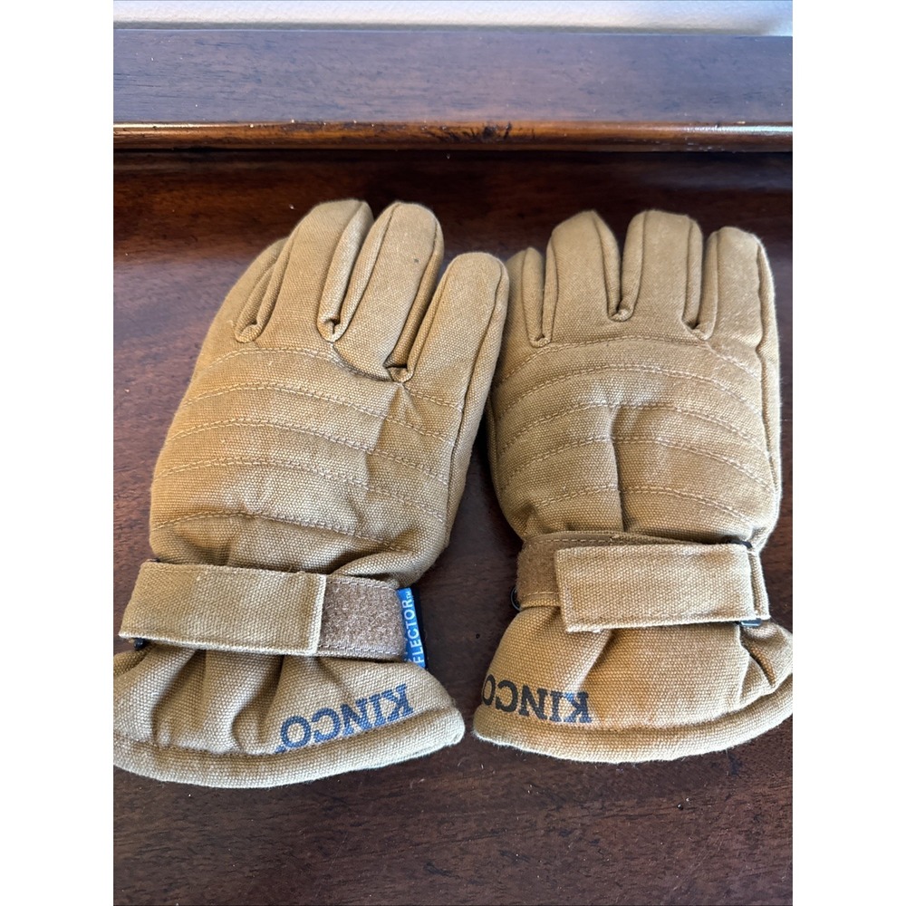Large (L) KINCO Hydro Flector Lined Thermal InsulationBrown Gloves